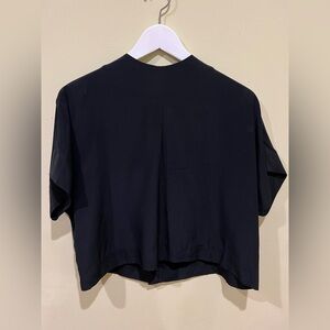 COS Elegant Black Blouse
